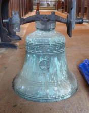 The bells at St Peter Stanway © Ron Harpham 2015